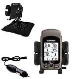 Garmin Edge Auto Bean Bag Dash Holder with Car Charger - Uses Gomadic TipExchange