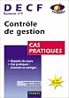 Contr�le de gestion, DECF num�ro 7 : Cas pratiques