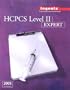 HCPCS Level II Expert 2003(spiral Edition) (Hcpcs Level II Expert (Spiral))