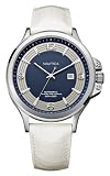 Nautica Men's BFC Automatic White Leather Watch N26505G