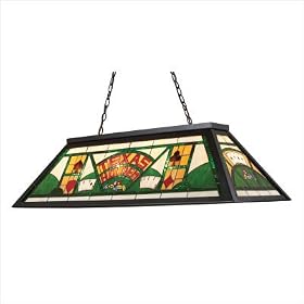 Landmark Lighting - 70032-4: Tiffany Game Room-Lighting 4-Light Chandelier in Dark... by Landmark