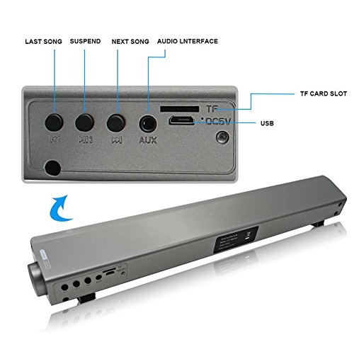 TV Speaker, TV Sound Box Bluetooth Sound Bar, Wireless Sound Bar Home