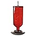 Perky-Pet 8109-2 Antique Glass Bottle Hummingbird Feeder-16-Ounce Capacity, Red