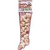 Vo Toys 6 Piece 15 Rawhide Bone Christmas Stocking