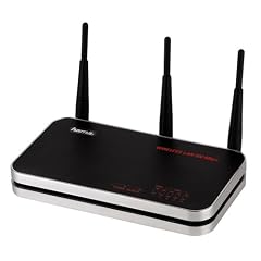 Hama MiMO Wlan Router mit eingebautem 4-Port-10/300-Mbps-Switch und WPA2-Verschl�sselung