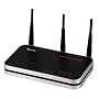 Hama MiMO Wlan Router mit eingebautem 4-Port-10/300-Mbps-Switch und WPA2-Verschl�sselung