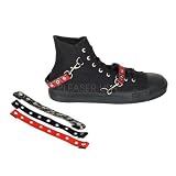 Canvas Bondage High Top Sneaker Black Canvas