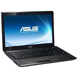 Asus X52JR 39,6 cm (15,6 Zoll) Notebook (Intel Core i3-330M 2.1GHz, 4GB RAM, 500GB HDD, ATI HD5470, DVD, Win 7 HP)