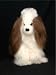 Soft Cuddly Alpaca Stuffed Animal Hand Made Pet Dog Teddy Bear APD_WHITEBROWN10_029