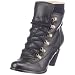 Buffalo London 112148 410-551 SAUVAGE LEA CANVAS BLACK 01, Damen Stiefel