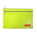 International Arrivals Green Nylon Barcelona Zippered Pencil Pouch, 10 x 6.5 Inches (113-SM-LM)
