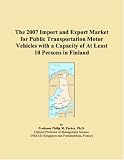 The 2007 Import and Export Market for Public Transportation Motor Vehicles with a Capacity of At Least 10 Persons in Finland