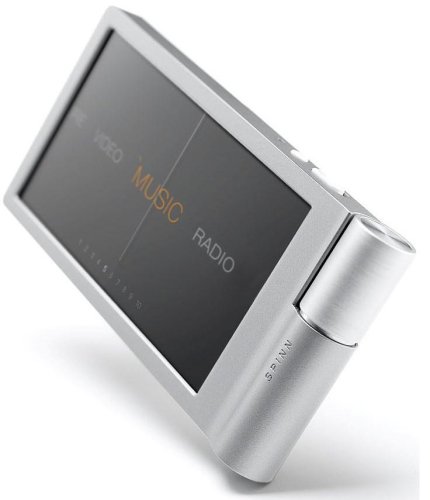 iriver 3.3インチ大画面AMOLEDタッチスクリーン搭載マルチメディアプレーヤー SPINN 4GB シルバー SPINN-4GB-SLV