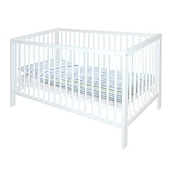 Pinolino 111427 - Kinderbett Hanna Kiefer vollmassiv, wei� lackiert