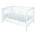 Pinolino 111427 - Kinderbett Hanna Kiefer vollmassiv, wei� lackiert