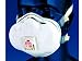 3M soft seal valved FFP3D respirator, for fine dusts, oil and water based mists and metal fumes, BOX of 5