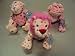 Webkinz Love Frog & Love Monkey & Love Lion 3 Piece Plush Set