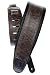 Planet Waves Comfort Leather Padded Guitar Strap, Brown