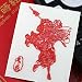 映画「レッドクリフ」で大人気！　彩蒔絵シール　三国志蒔絵　馬超（ばちょう）　赤（レッド）