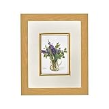 透明フォトフレーム/写真立て 【ハガキサイズ(150×105mm)対応】 ナチュラル 602【代引不可】 生活用品 インテリア 雑貨 インテリア 家具 フォトスタンド アルバム [並行輸入品]