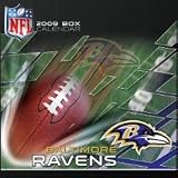 BALTIMORE RAVENS 2009 NFL Daily Desk 5" x 5" BOX CALENDAR