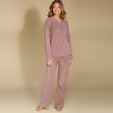 Fleece pyjamas mauve 14/16