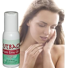100% Pure Australian Emu Oil by OUTBACK EMU OIL, 2 fl oz.