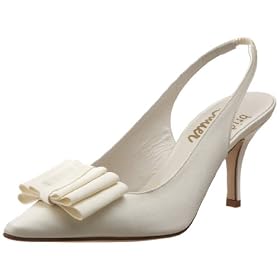 bridal xchange Bridal by Butter Womens Cayla Slingback Pump