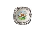 Spode Woodland American Wildlife 5-Inch Dip Dishes (Set of 2), Deer