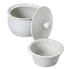 Norpro 3 Piece Stoneware Stay Cool Warm Dip Server Set