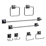 Avalon 8 Piece Bath Accessory Set in Oil Rubbed Bronze by Elite Home Fashions, LLC