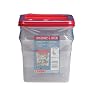 Cambro Set of 2 Square Food Storage Containers with Lids, 6 Quart