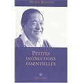 Petites instructions essentielles