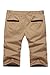 Men's Cotton Slim-Fit Flat-Front Short