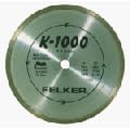 FELKER 621652 K-1000 Diamond Tile Blades - Premium .275" Rim Height, 10 inches