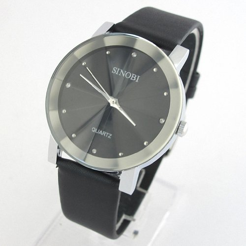 Youyoupifa Fashion Simple Design Black Couple Table Men's Wrist Watch NBW0QU6916-MM1