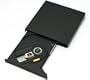 COMBO DRIVE Super Slim CD-RW / DVD-ROM USB External Drive (Black) for ASUS EeePC Acer Aspire and any computer with USB 2.0 or 1.0 ports