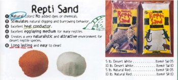 Zoo Med ReptiSand, Natural Red, 10 Pounds