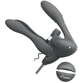 Click here to buy Metrokane Rabbit Corkscrew, Black by Metrokane.