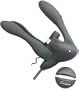 Metrokane Rabbit Corkscrew, Black