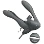 Metrokane Rabbit Corkscrew, Black