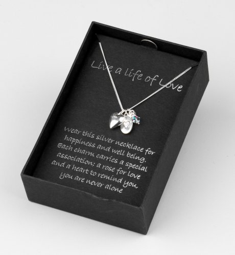 'Live a Life of Love' Necklace
