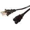 Cables Unlimited PWR-1400-06 6-Feet Figure 8 Notebook Power Cord