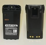 Empire BNH-9008 Replacement Two Way Radio Battery - 7.5 Volt/1400 mAh, Fits Motorola Waris HT750, HT1250, HT1550, Pro 7150 - Equivalent to HNN9008, HNN9009