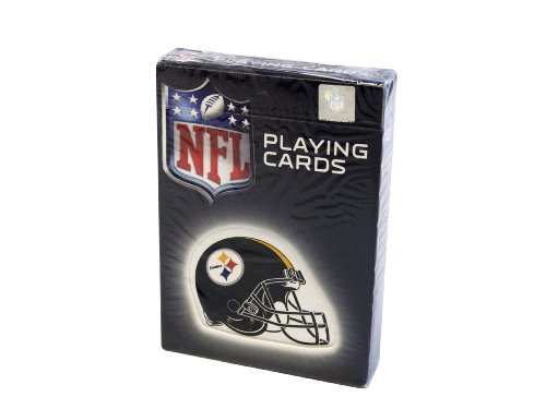 Bicycle Pittsburgh Steelers NFL Helmet Logoed Playing Cards
