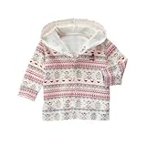 GYMBOREE(ジンボリー) フェアアイル フード レッドフェアアイル アウターパーカー 3～6ヶ月【並行輸入】