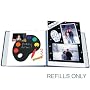 Pioneer - 12''x12'' Top Loading Black Refill Pages for Memory Book Style No. MB-10