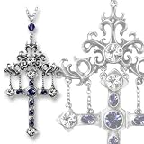 The Hanging Cross of Pressburg - Alchemy Gothic Pendant Necklace