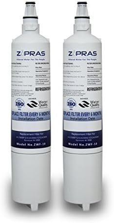 LG LT600P, 5231JA2006B Refrigerator Water Filter Compatible Replacement ZWF-10 (2 Pack) by Zipras