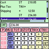 tApCalc Financial tape calculator